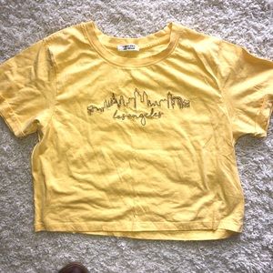 Yellow T-shirt